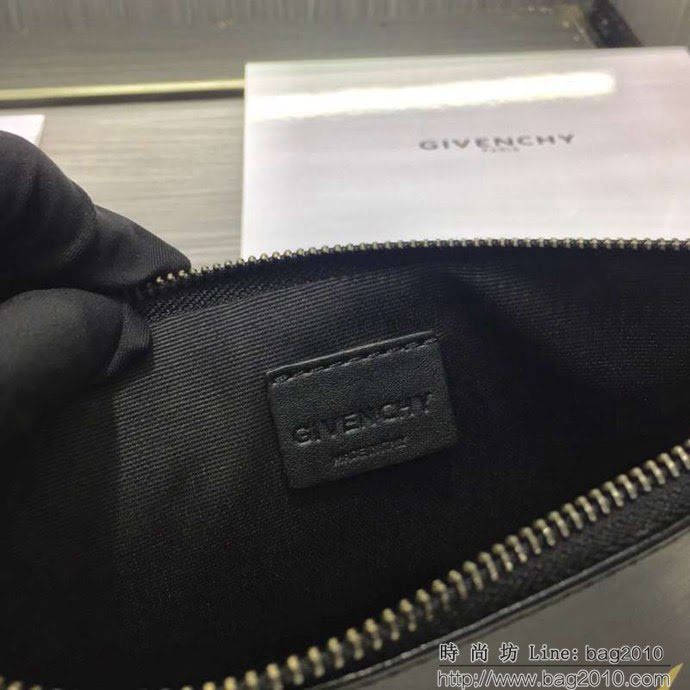 GlVENCHY紀梵希 2018最新 熱賣款式 專櫃品質 頂級進口牛皮 原版五金 拉鏈手包 091888  tsg1091